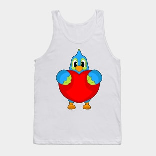 Parrot Heart Tank Top